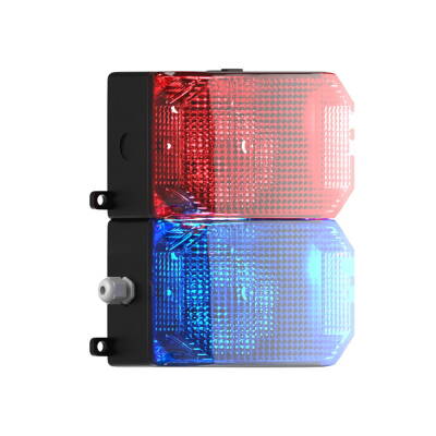 MESAN MS 218.1.2.110-220VAC 2 KAT KÜP LED MULTİFONKSİYON İKAZ LAMBA - 4