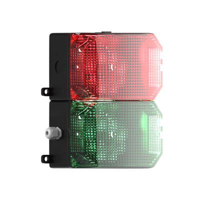 MESAN MS 218.1.2.12-24VAC/DC 2 KAT KÜP LED MULTİFONKSİYON İKAZ LAMBA - 1