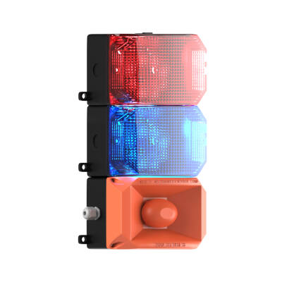 MESAN MS 223.1.2.12-24VDC 2 KAT KÜP LED MULTİFONKSİYON 43 SES SİREN - 2