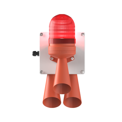 MESAN MS 5806.1.110-220VAC LED Multifonksiyon 3X 43 Ses Elektronik Siren - 3