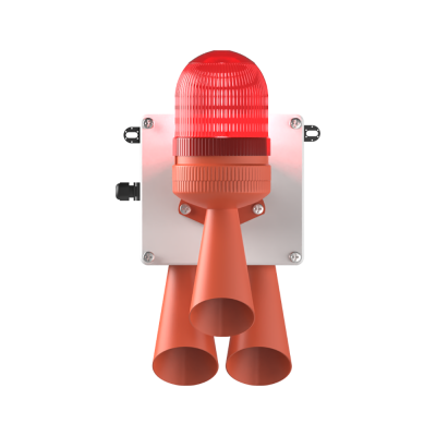 MESAN MS 5806.1.110-220VAC LED Multifonksiyon 3X 43 Ses Elektronik Siren - 5