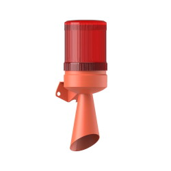 MESAN MS 5825.1.220VAC Ø70 E14 Sabit Ampul 2 Ses Borulu Elektronik Siren Duvar Montaj - 3