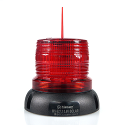 MESAN MS 627.1 3.6V SOLAR Ø110 SOLAR LED MULTİFONKSİYON İKAZ LAMBA KUŞ SAVARLI - 6