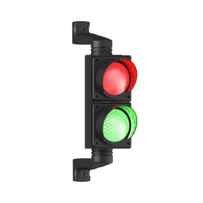 MESAN MS 8031.1.2.110-220VAC Ø100MM LEDLİ İKİLİ TRAFİK LAMBASI - 1