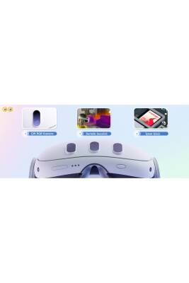 Meta Quest 3 128 GB VR Sanal Gerçeklik Gözlüğü - 7