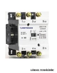 METESAN CDC172501M5, 11KW 25A 3P 1K 220 V KONTAKTÖR