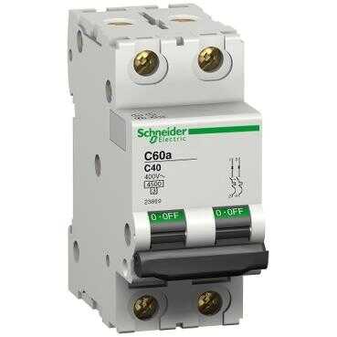  Schneider Electric 23814, M.gerin C60a2pc25a 3ka C Se25a 2kut Oto Sig.