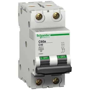 Schneider Electric 23814, M.GERİN C60A2PC25A 3KA C SE25A 2KUT OTO SİG. - 1