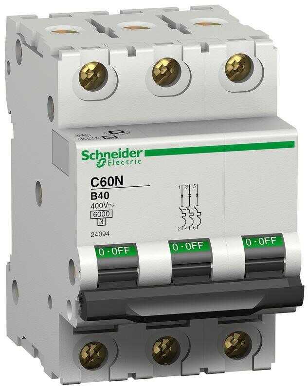  Schneider Electrc 24347, M.gerin C60n3pc4a 6ka C Se 4a 3kut Oto Sig.