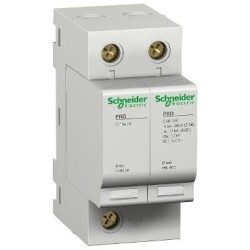 Schneider Electric 16562, PRD40r modular surge arrester - 1 pole + N - 340V - with remote transfer - Schneider