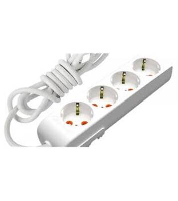 Mutlusan Rı-Tech 4lü Topraklı Grup Priz 2m -001 175 410002 02 00 - 1