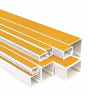 Mutlusan 12x12 mm Kablo Kanalı Yapışkan Bantlı Canalex Seri - 001 157 012012 20 00 - 1