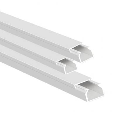 Mutlusan 60x40 mm. Kutulu Kablo Kanalı - Canalex -001 156 060040 20 00 - 1