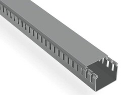 Mutlusan - 001 005 060040 20 17, Kablo Kanalı (Delikli) (GRİ) -48metre