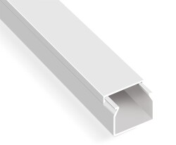 Mutlusan 60x60 mm. Kutulu Kablo Kanalı - Canalex -001 156 060060 20 00
