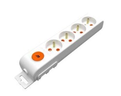 Mutlusan Rı-Tech Dörtlü Anaht. Ups Grup Priz(Ç.K.)(2 Mt) -001 175 440002 02 00 - Mutlusan