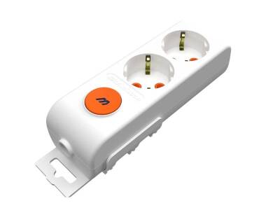 MUTLUSAN 001 175 210002 02 00, İKİLİ TOPRAKLI GRUP PRİZ Ç.K  2MT - 1