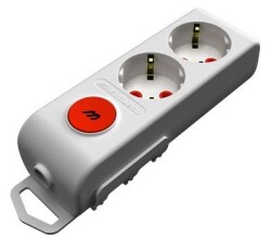 Mutlusan Rı-Tech 2li Anahtarlı Klemens Topraklı Grup Priz -001 175 220001 00 00 - Mutlusan