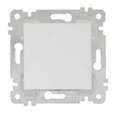 Mutlusan Mek+Tuş Anahtar Rita Natural - Beyaz 2200 401 0201