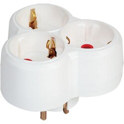 MUTLUSAN TOPRAKLI ÜÇLÜ FİŞ PRİZ(YONCA)(S/Ü) -001 170 033002 00 00 - Mutlusan