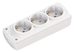 Mutlusan Üçlü Grup Priz Topraklı (Klemensli) Olimpia- 001 171 310001 00 00