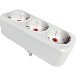 Mutlusan 3li Topraklı Anahtarlı Fiş,Priz Düz Tip -001 170 033004 00 00 - Mutlusan