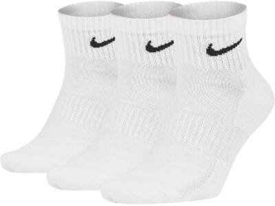 Nike Everyday Cushion Ankle Erkek Beyaz Günlük Çorap SX7667-100 MEDIUM - 1