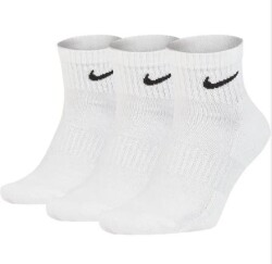 Nike Everyday Cushion Ankle Erkek Beyaz Günlük Çorap SX7667-100 SMALL