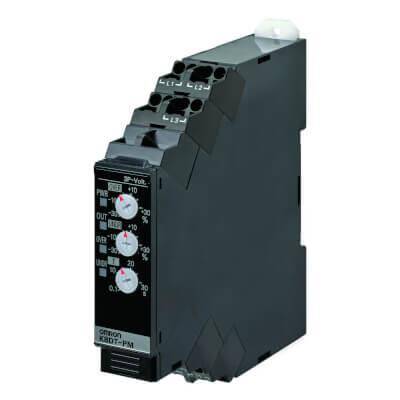 Omron K8DT-PM2TN,  3 faz, genel trafik, faz durumu ve faz, 3 faz 3 kablo, 380 - 400 VAC, 1 transistör, Push-in Plus terminal - 1