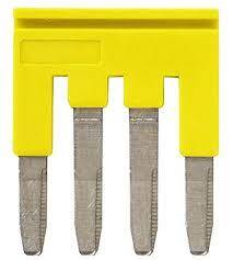 Omron XW5SS404, XW5T-S4.0-1.1-1 Besleme Terminal Bloğu, XW5T-S4.0-1.1-2 Besleme Terminal Bloğu ile birlikte kullanılmak üzere XW5S Kısa Çubuk - 1