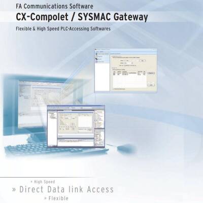 Omron CX-COMPOLET-EV1-01L, 1 kullanıcılı lisans, PC ve PLC arası, Visual Studio, .NET2003/2005/2008/2010/2013. Developm. languages: VB., .NET, Visual C# - 1