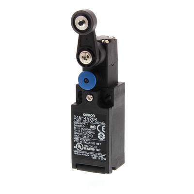 Omron D4N2A20R, Limit anahtarı, Makaralı kol (reçine kolu, reçine rulosu), 1NC/1NA (yavaş hareket), 1NK/1NA (yavaş hareket), G1/2 (1-kanal) - 1