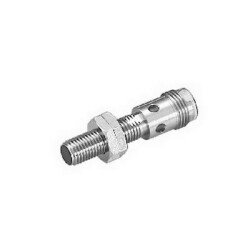 OMRON E2AM08KS02M1C1OMC, Endüktif sensör, pirinç-nikel, kısa kafa, M8, 2mm, DC, 3 santral, NPN-NA, M12 oran - Omron