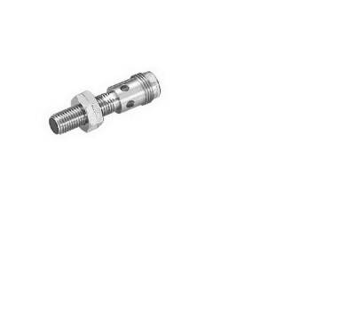 OMRON E2AS08KS02M1C2OMC, Yakınlık sensörü, endüktif, paslanmaz çelik, kısa gövde, M8, ekranlı, 2 mm, DC, 3 telli, NPN-NC, M12 konnektör  - 1