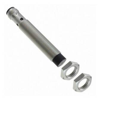 Omron E2B-M12LN08-M1-C1OMI, Endüktif sensör, pirinç-nikel, uzun gövde, M12, çıkık kafa, 8mm, DC, 3 santral, NPN-NA, M12 oran - 1