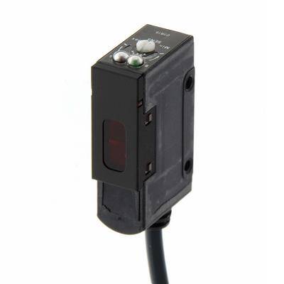 Omron E3SAR81 , Fotoelektrik sensör, retroreflektif, 2m, DC, 3 kablolu, PNP, dikey, 2m kablolu - 1
