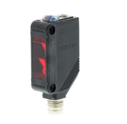 Omron E3Z-B87 OMS, Fotoelektrik sensör, objektif yansıtıcılı, 2m, DC, 3, PNP, M8 