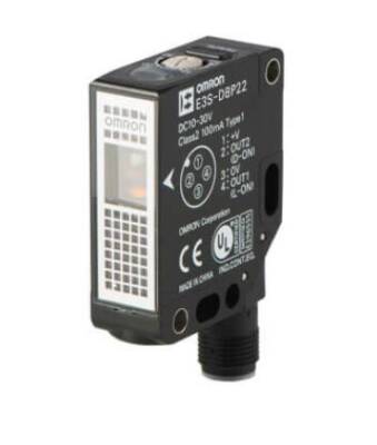 Omron E3S-DBN22 E3S 7091M 393260 OMRON Plastik Obj transp Ayna (dahil değildir) SmartTeach 0.7m NPN M12 PRO+ - 1