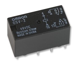 Omron G5V-2 48VDC,  G5V PCB Röleler 48VDC 500mW