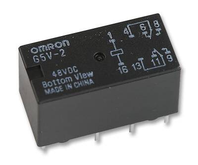 Omron G5V-2 48VDC,  G5V PCB Röleler 48VDC 500mW - 1