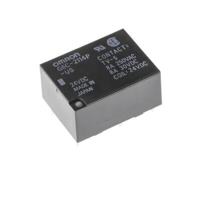Omorn G6C-2114P-US 12VDC, Güç Rölesi 6Pin 8A 250VAC - 1