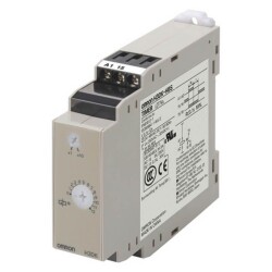 Omron H3DKHBLACDC2448OMI, Timer, DIN rail mounting, 22.5mm, power off-delay, - Omron
