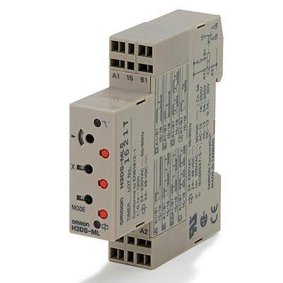 OMRON H3DS ML AC DC OMI ,5A 24-230AC/24-48DC 0.1S-120SAAT ZAMANLAYICI - 1