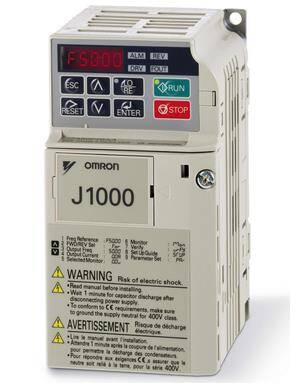 Omron JZAB0P2BAA, J1000 Inverter sürücü, 0.25kW, 1.6A, 240 VAC, tek-faz - 1