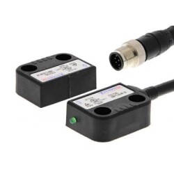 Omron F3S-TGR-NMPC-21-05, Temassız kapı anahtarı, kodlu, minyatür plastik, 2NC+1NO, 5m kablo