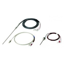 Omron E52-CA1DY-40 M6 2M, Sıcaklık sensörü, M6 tipi, Termokupl K, 0-300 derece, SUS304, önceden kablolanmış, 2 m
