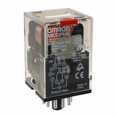 Omron MKS3PI512VAC, (MK3P5S12AC) Genel Amaçlı röle - 1