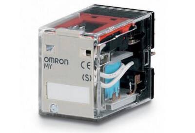 Omron MY248DCS, Röle, soketli, 8 pinli, DPDT, 10 A, mekanik indikatör, 48 VDC - 1