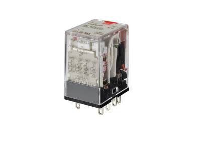 OMRON MY4INGSDC48BYOMZ, Röle, geçmeli, 14 pimli, 4PDT, 6 A, mekanik ve LED göstergeler, 48 VDC  - 1
