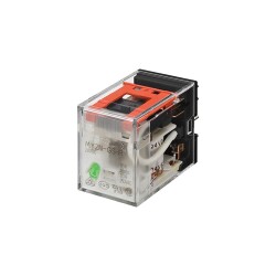 Omron MY4INGSRDC12BYOMZ, Relay, plug-in, 14-pin, 4PDT, 6 A, mechanica